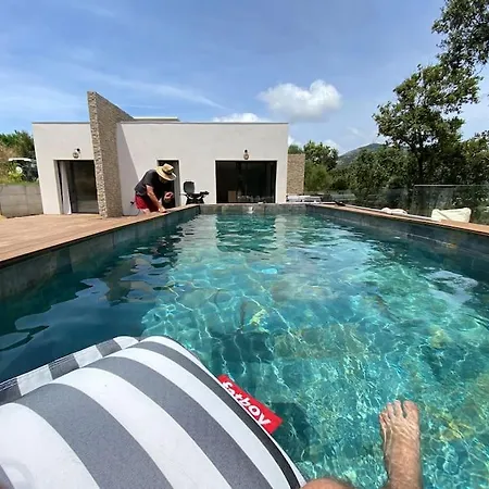 D'architecte Casa Mado Avec Piscine Vue Imprenable Ajaccio (Corsica)