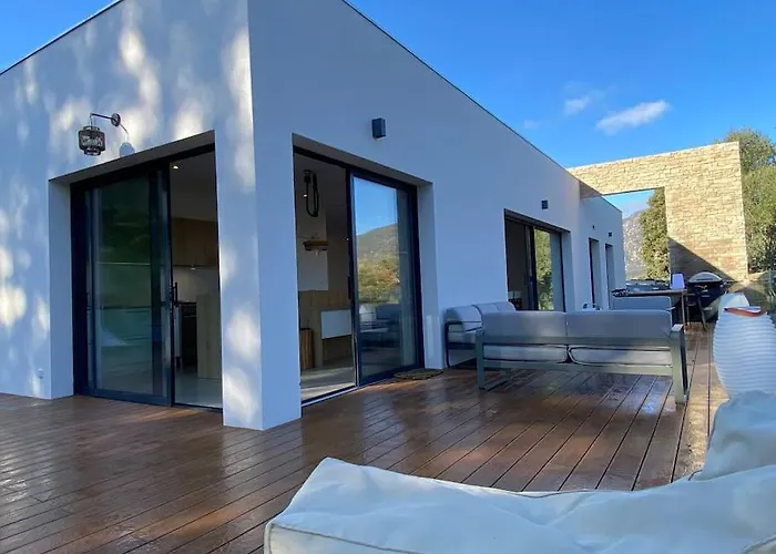 D'architecte Casa Mado Avec Piscine Vue Imprenable Villa Ajaccio (Corsica)