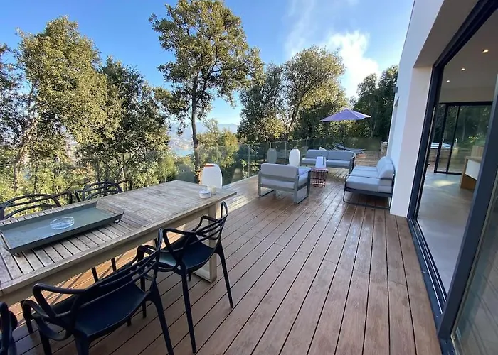 D'architecte Casa Mado Avec Piscine Vue Imprenable * Ajaccio (Corsica)