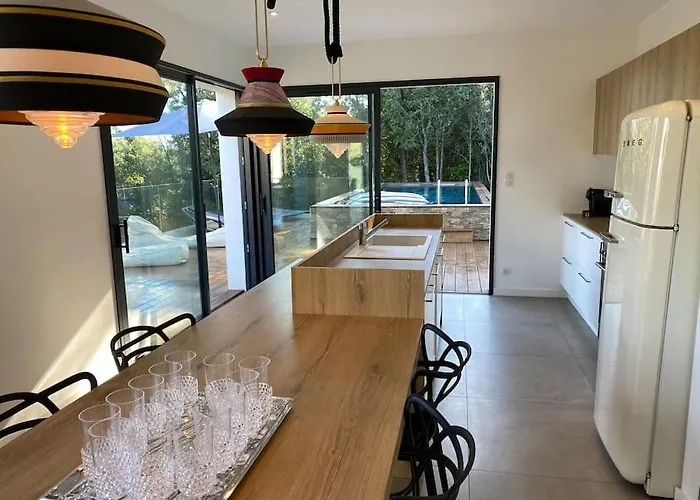 D'architecte Casa Mado Avec Piscine Vue Imprenable Ajaccio (Corsica)